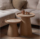 Mesa auxiliar Woood maud - madera - natural - 38x39x39