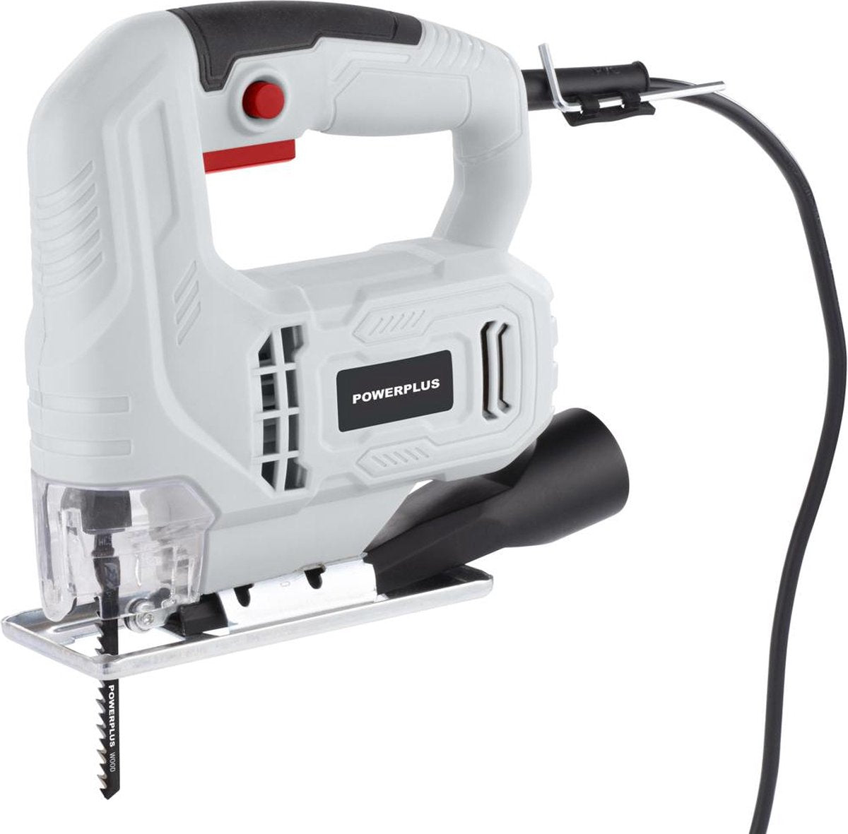 Powerplus elektrische decoupeerzaag powc20110 - 400 w zaagmachine - 3000 min - gereedschap met 2 acc.