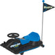 Razor Crazy Cart Shift - go-kart - blu nero - deriva elettrica - batteria al litio - rotazione 360° - per bambini - fino a 54 kg - da 6 anni