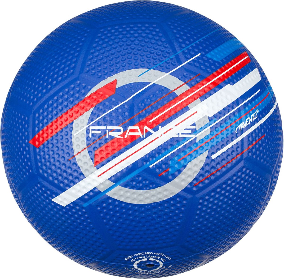 Avento straatvoetbal - worldcup - blauw - frankrijk - maat 5
