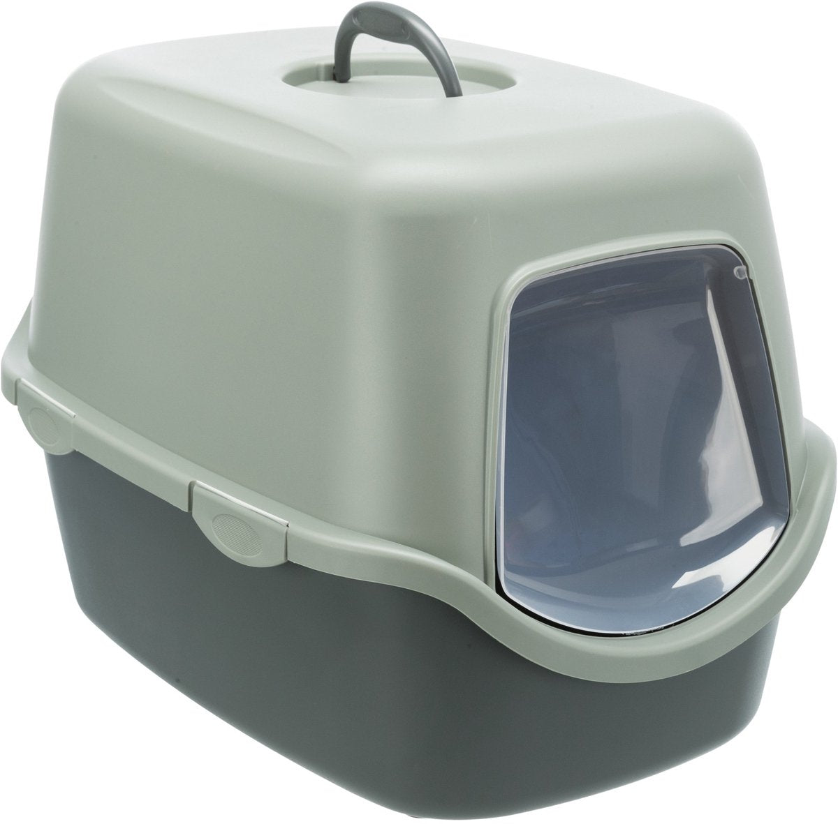 Trixie Be Eco Recycled Lettine Box Vico con cappuccio antracite verde