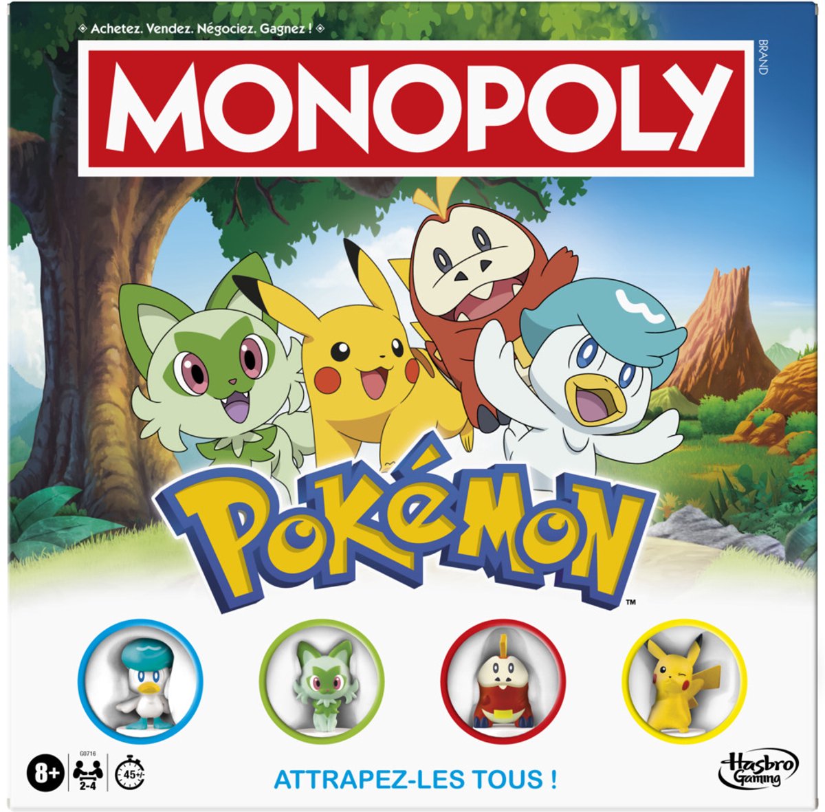pokemon monopolio de hasbro