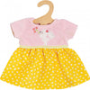 Heless poppenjurk bunny lou, 28-35 cm