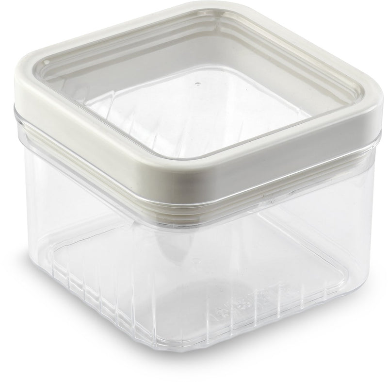 Lattina di stoccaggio Curver Kara - 0,5 l - 10,7x10,7x7,9 cm - bianco