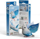 Puzzle 3d Eugy - piccione - uccelli - sostenibile - collezionali tutti - 6 anni