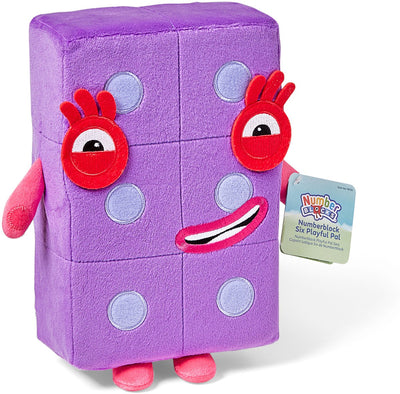 Risorse didattiche numberblocks® six - peluche - da 18 mesi