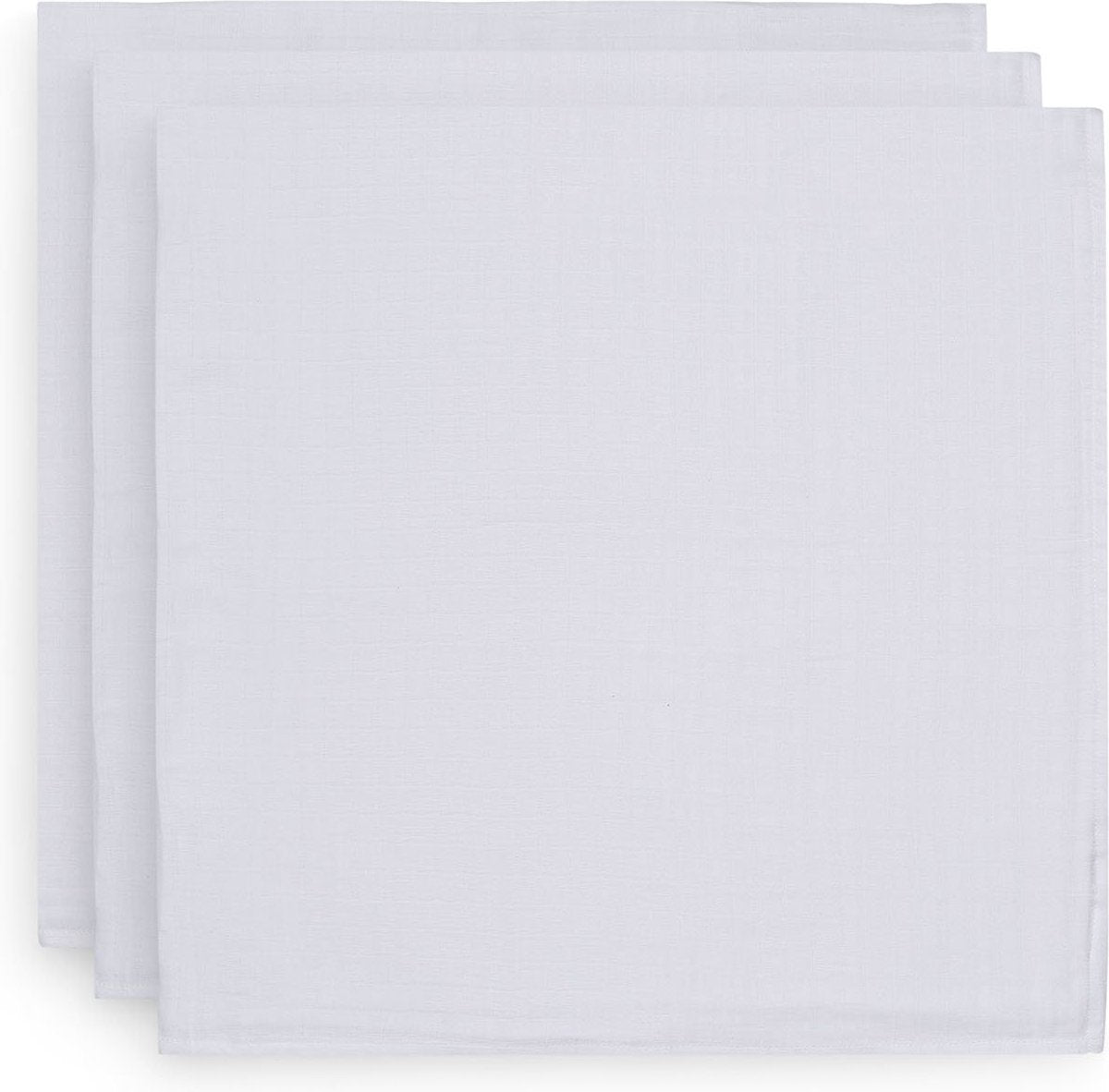 Jollein multi panno idrofilo basic 70x70 cm - bianco - 3 pezzi