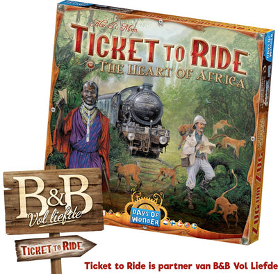 Bicket Asmodee per cavalcare il gioco da tavolo Africa