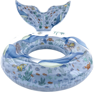 Piccolo olandese | fascia da nuoto ocean world anello da nuoto con coda ø91cm