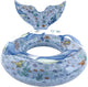 Little dutch | zwemband ocean world zwemring met staart ø91cm