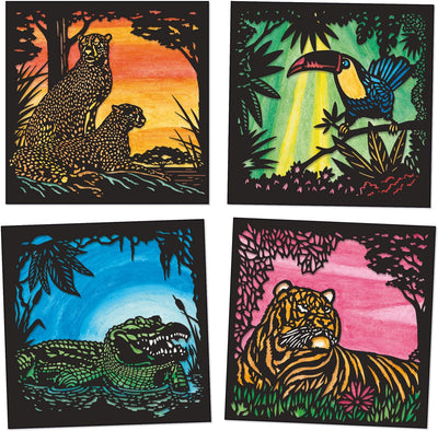 Djeco - watercolor workshop jungle animals