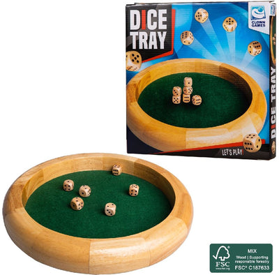 Juegos de payasos - caja de dados - certificado FSC