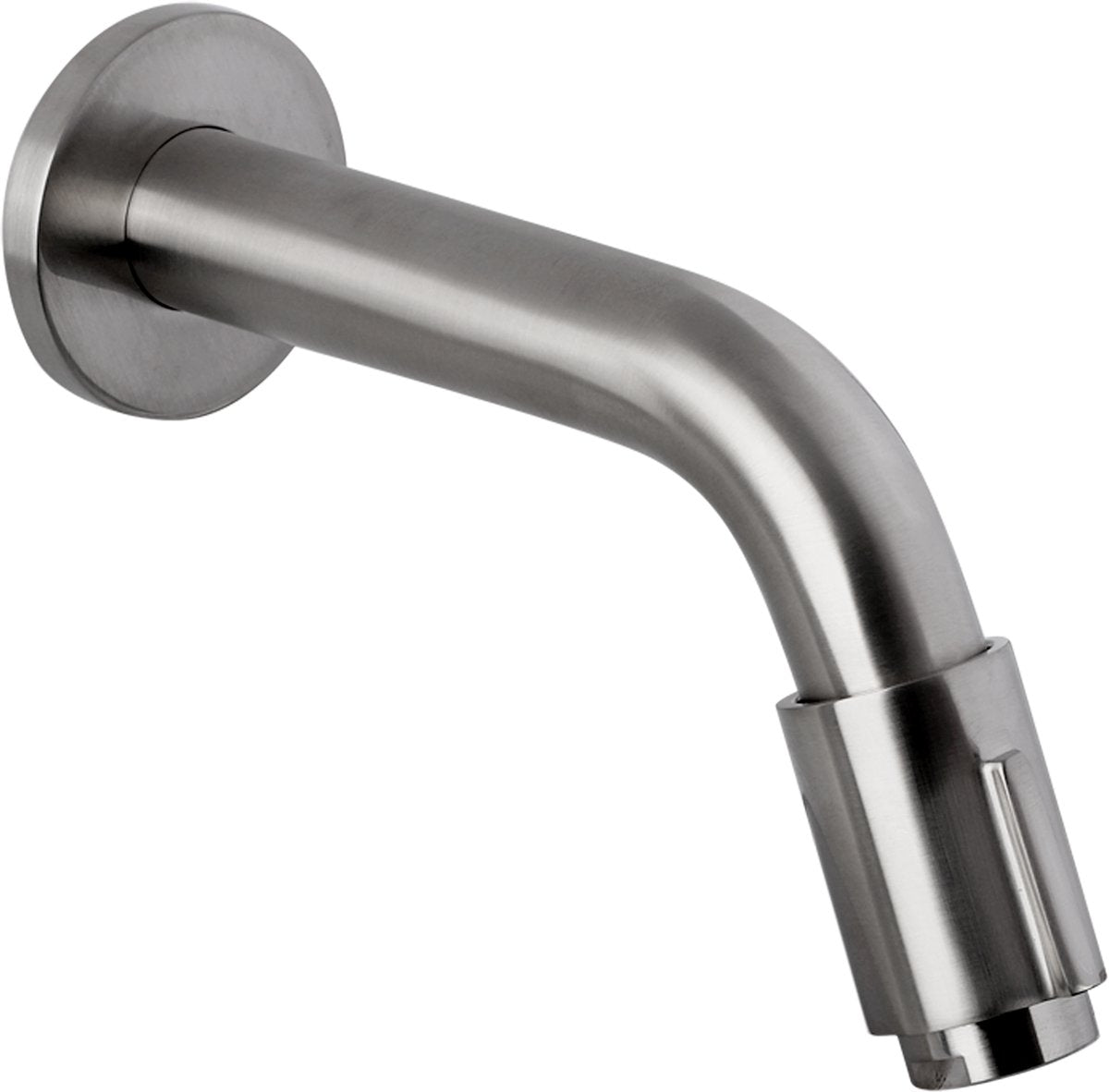 Differnz muurkraan - koud water - wastafelkraan - 11 cm - gun metal