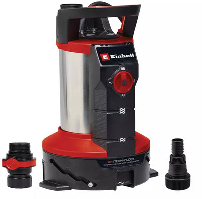 Bomba eléctrica de agua sucia Einhell ge-dp 7935 n-a ll eco - 790 w - 19500 l h - suciedad hasta ø35 mm - succión hasta 1 mm - ajustable para agua sucia y limpia - interruptor de flotador de ajuste continuo