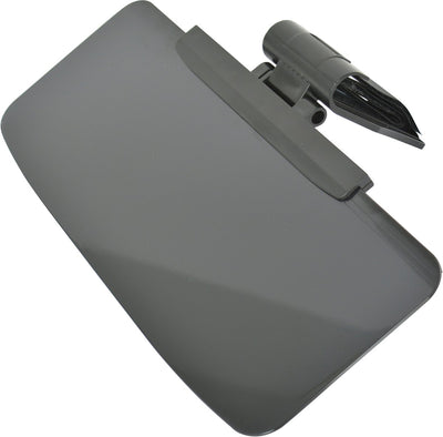universal sun visor extension 34 cm black