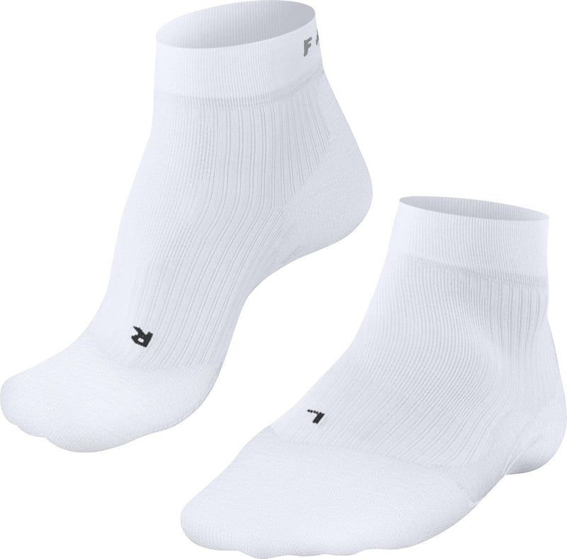 Falke te 4 calcetines cortos de tenis de material funcional de algodón anti-ampollas mujeres blanco - talla 41-42