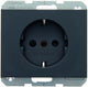 Toma de pared Hager Berker K.1 K.5 (material de conmutación WCD) - 47357006 - e2fj7