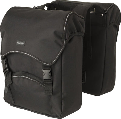 Borsa da bicicletta Fastrider unibag traffic doppia basics nera
