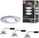 Paulmann LED empotrable Calla set básico orientable IP65 redondo 90 mm 30° 3x6W 3x530lm 230V 4000K cromo mate