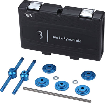 Set di presse per cuscinetti da ciclismo Bbb – set di presse per cuscinetti da bicicletta – standard staffa 22 24 29 30 mm – nero – btl-231