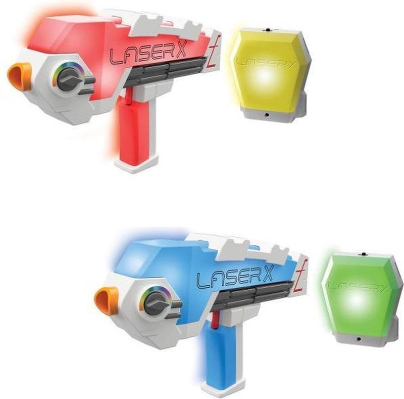Set doppio Laser x revolution - gioco laser per bambini - 2 gilet per pistole laser