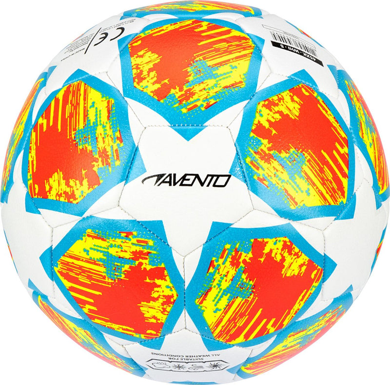 Balón de fútbol Avento - mago estrella - azul - talla 5 - ⌀ aprox. 22cm