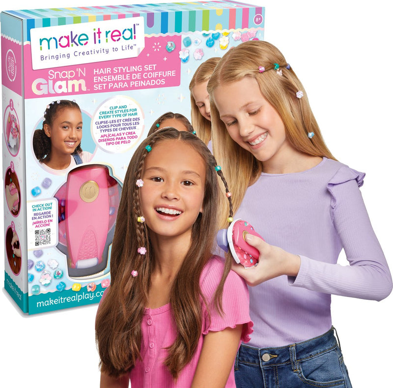 Spectron haz que sea real decorar tu cabello con cuentas y conjunto de encanto