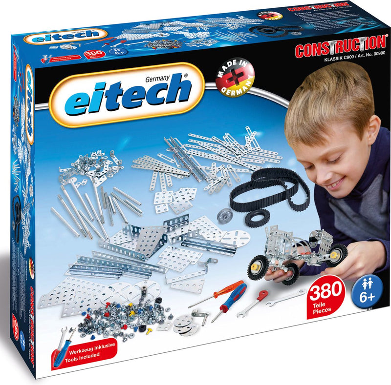 Eitech ® bouwdoos constructiespeelgoed - uitbreidingsset - 380 onderdelen