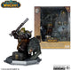 Mcfarlane world of warcraft action figure nano cacciatore 15 cm - bufera di neve - giocattoli