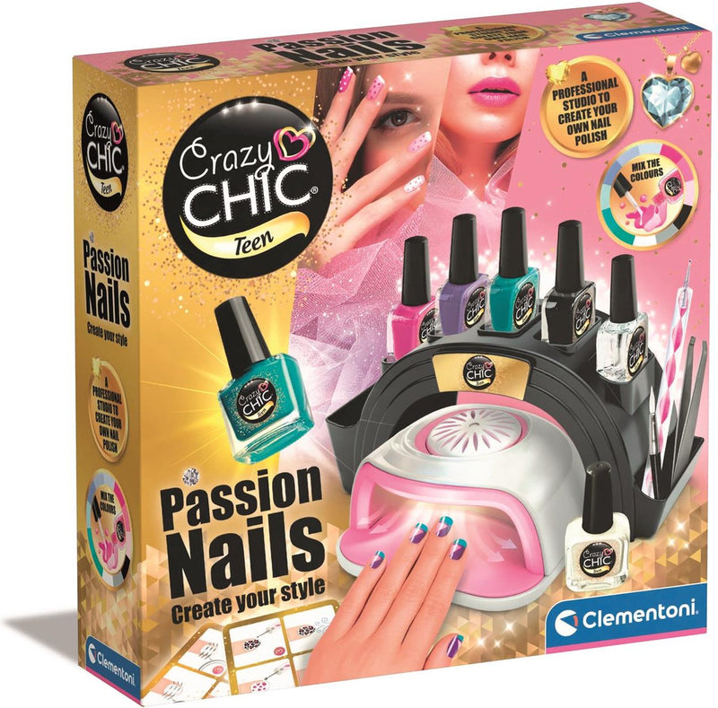 Set di chiodo Clementoni Crazy Chic Passion Nails