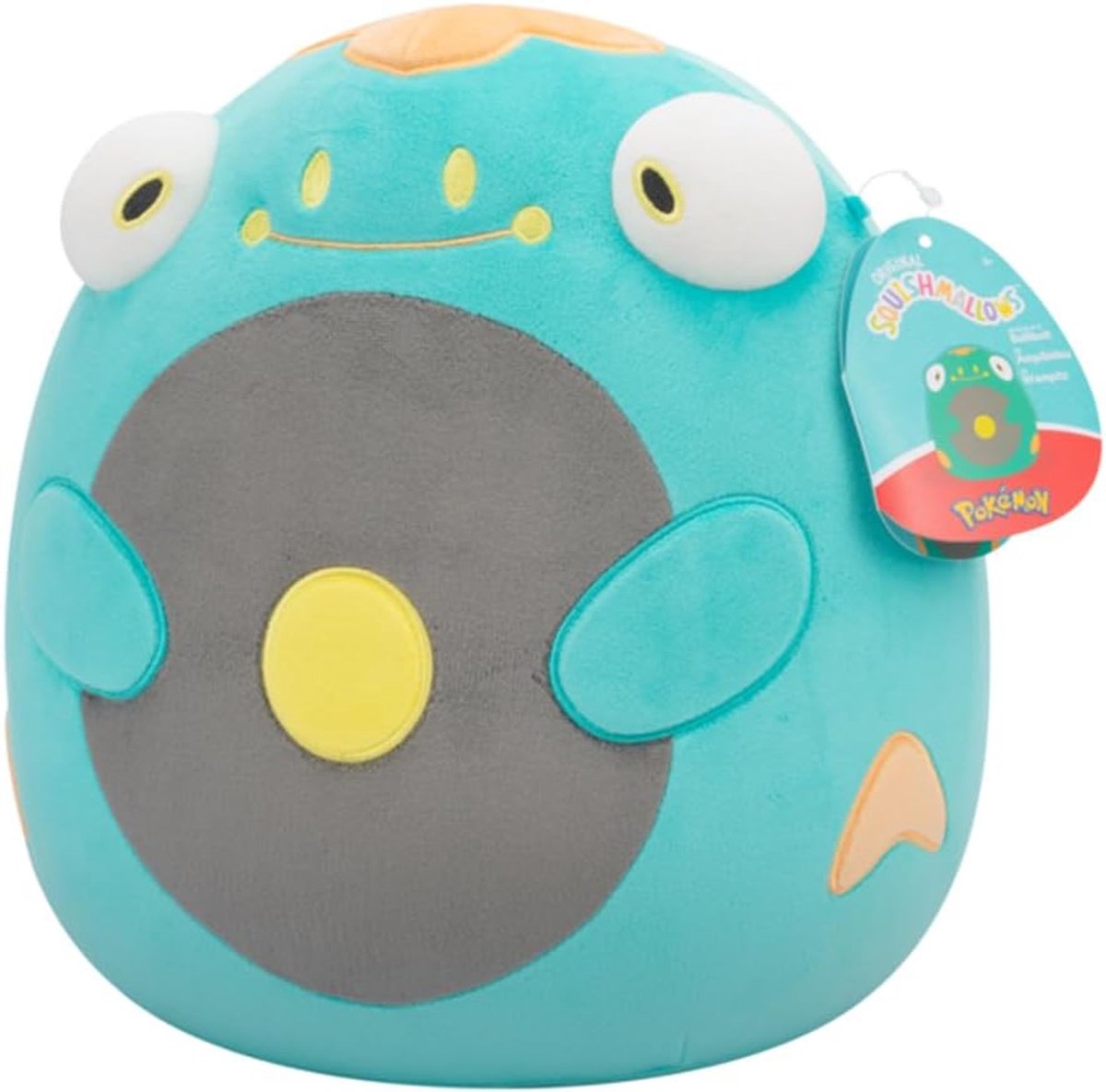 Jazwares Peluche Squishmallows Pokémon Bellibolt - 25 cm - Peluche Súper Suave - Peluche Oficial Pokémon