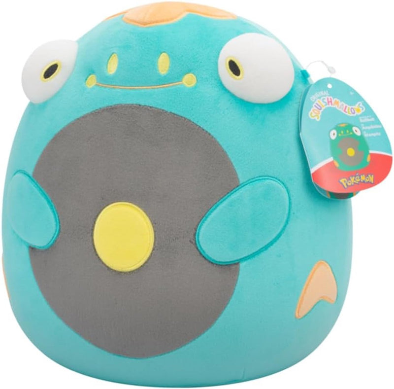 Jazwares Peluche Squishmallows Pokémon Bellibolt - 25 cm - Peluche Súper Suave - Peluche Oficial Pokémon