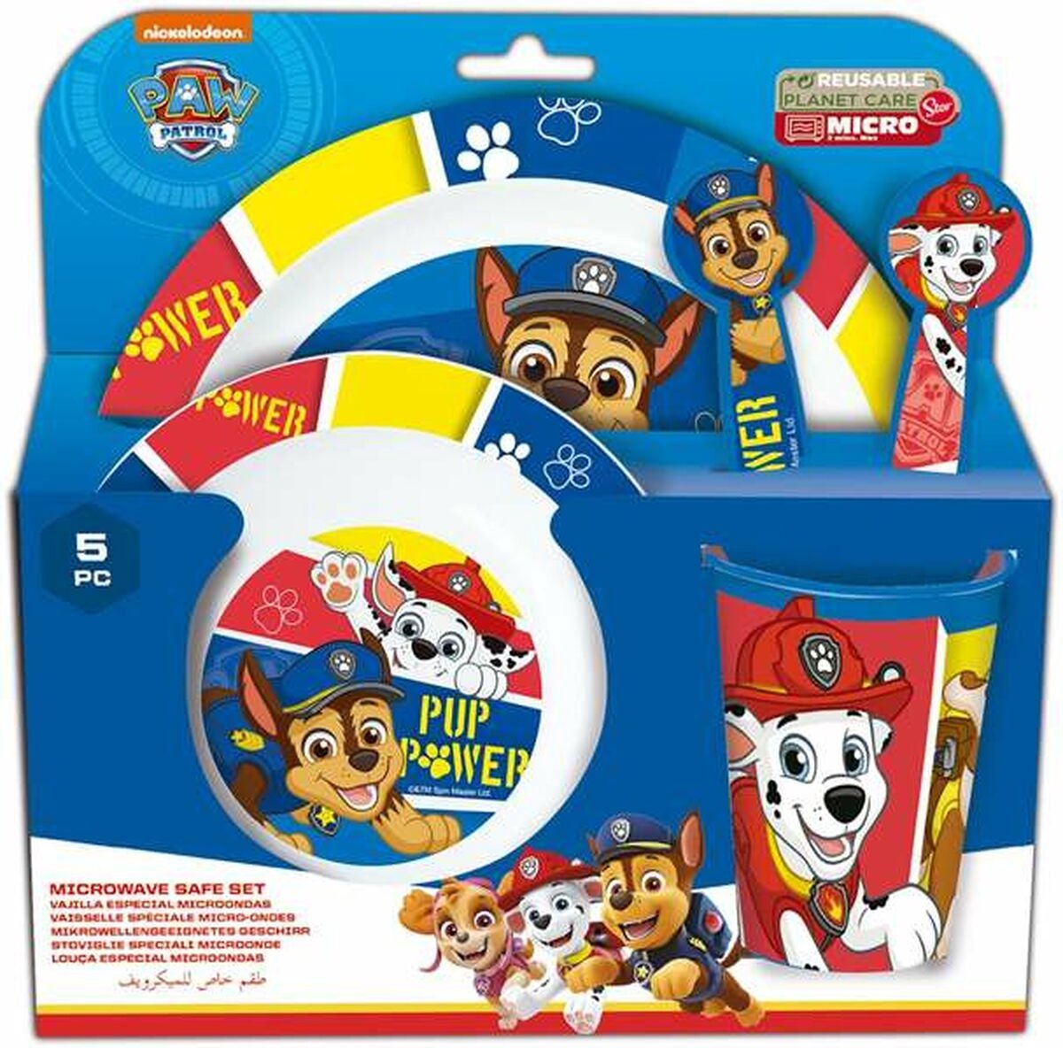 Paw patrol servies set