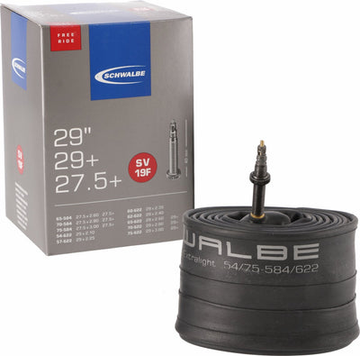 Schwalbe Tubo interior SV19F 27 28 29 pulgadas 54 75-622 Freeride SV 40 mm