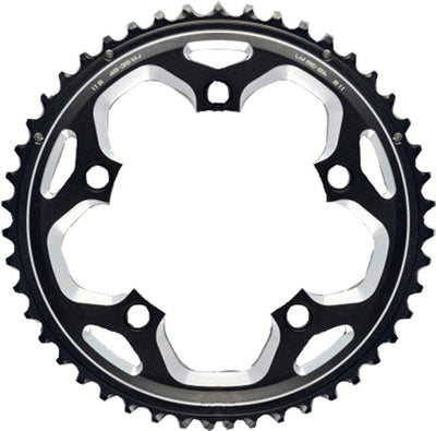 Shimano fc-rs500 chainring - 46t - for racing bike - 110 mm - black