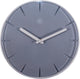 Nexttime nxt sweet – orologio da parete – 20 cm – plastica – grigio – silenzioso