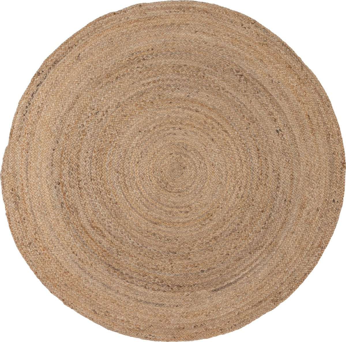 Woood ross vloerkleed - jute - naturel - 1x150x150