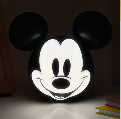 Lampada 3D Disney Topolino - 14,5 cm - cameretta - cameretta - soggiorno - alimentata a batteria