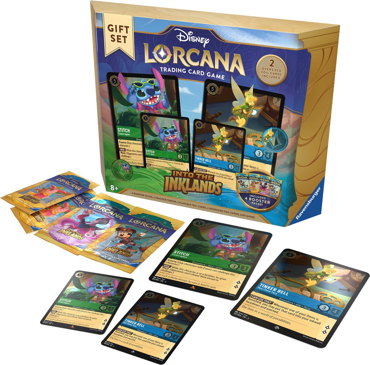 Disney lorcana tcg: into the inklands - gift set