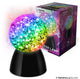 Partyfunlights – Lampada a sfera glitterata – funzionamento a batteria – cambia colore
