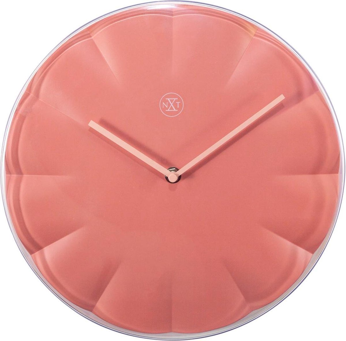 Nexttime nxt sweet – orologio da parete – 20 cm – plastica – rosso – silenzioso