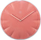Nexttime nxt sweet – orologio da parete – 20 cm – plastica – rosso – silenzioso