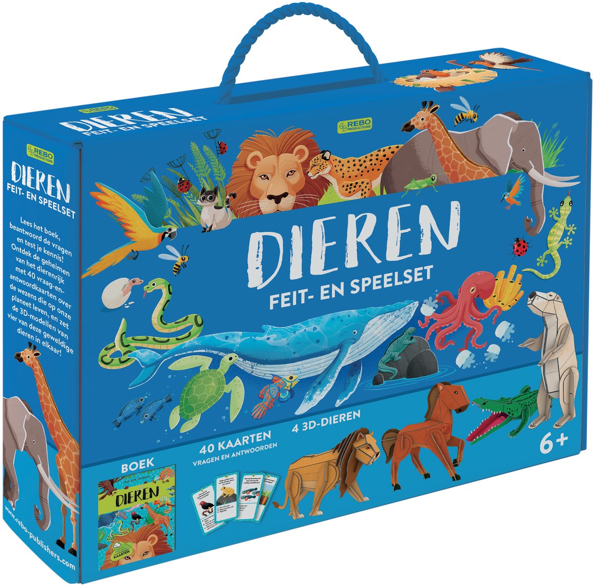 Rebo Publishers Dieren Facts Play set