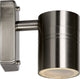 Lucide arne-led - faretto da parete interno esterno - ø 6.3 cm - led - gu10 - 1x5w 2700k - ip44 - cromo opaco