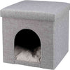 Trixie Pouf Cat Basket Cat Relax-IGlo Alois Grey