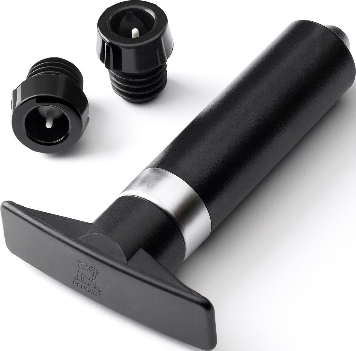 Pompa per vuoto Peugeot Epivac per vino fermo - nera - 2 tappi