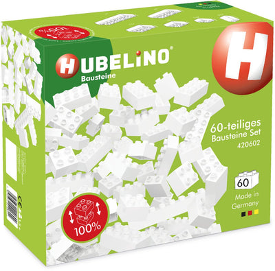 Bloques de construcción Hubelino White, 60dlg.