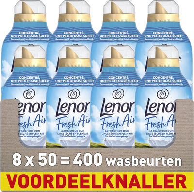 Lenor fresh air fabric softener - summer breeze by the sea - 8 x 50 washes