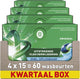 Ariel 4en1 pastillas de detergente original - 4 x 15 lavados