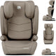 Silla de coche de lujo Deryan charlie i-size - isofix - 100 a 150 cm - turrón de trufa